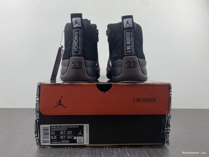 Boostmaster lin Black DV6989-001 Maniere Retro Jordan 12 A Ma 0731